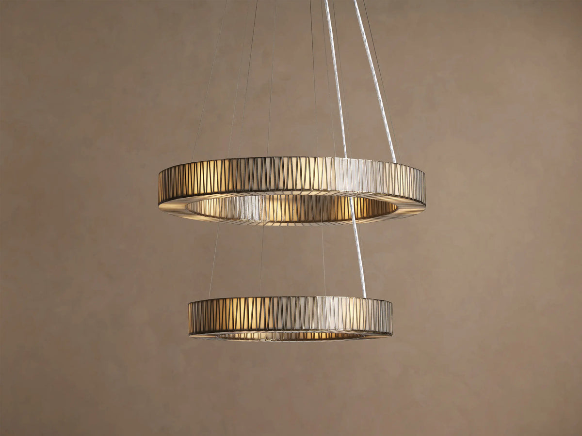 Jeunet 2-Tier Round Chandelier