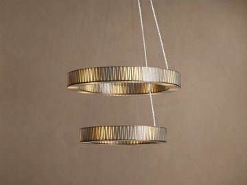Jeunet 2-Tier Round Chandelier