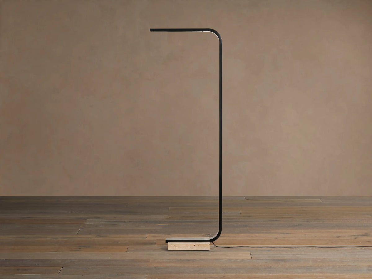 Karson Task Floor Lamp in Bronze (1 of 4)