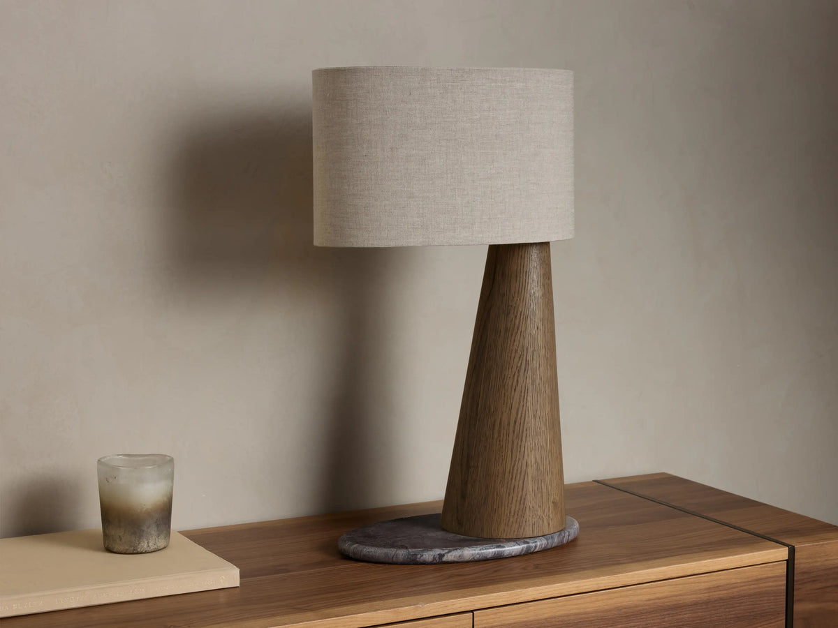 Roux Table Lamp in Brown (2 of 4)