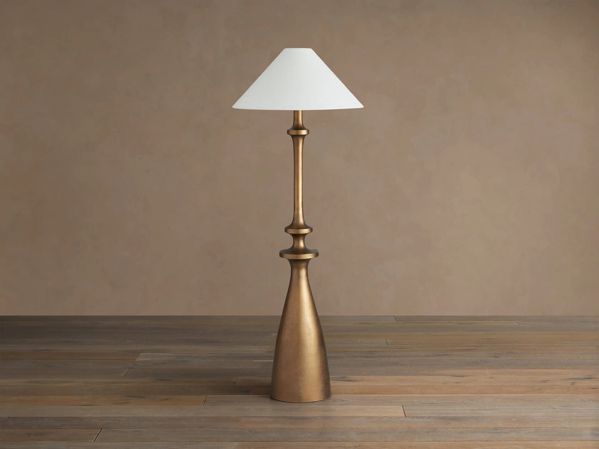 Murphy Floor Lamp in Brass (1 of 4)