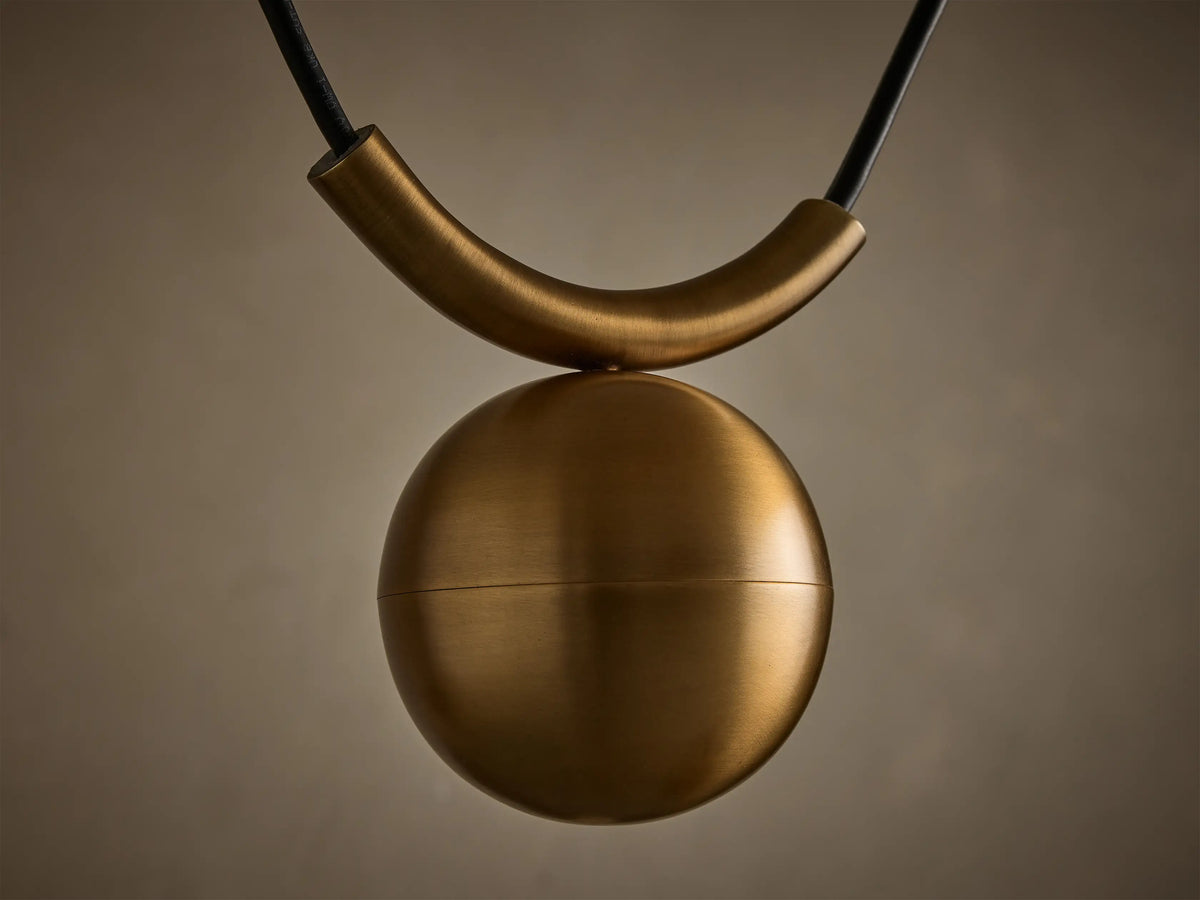 Sagamore 2 Light Pendant in Brass (1 of 5)