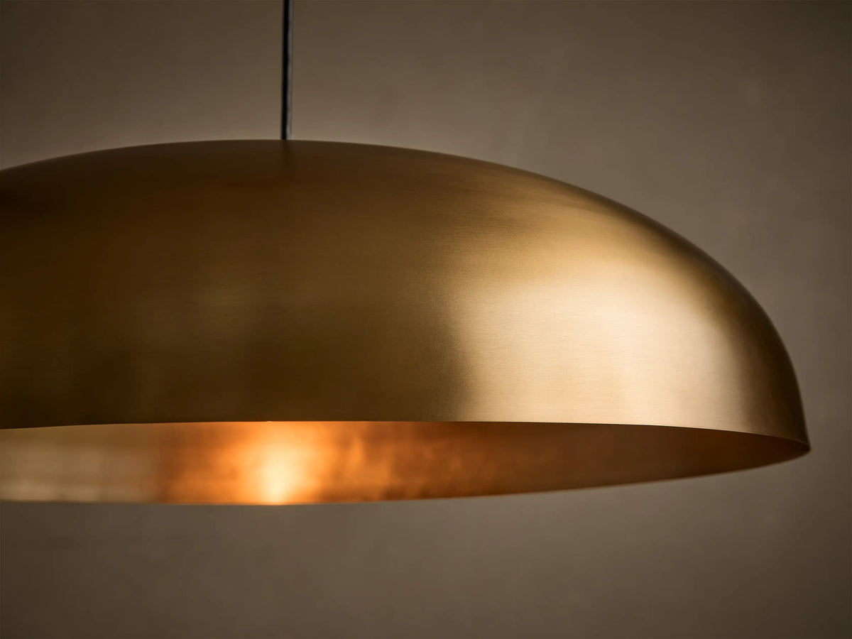 Sagamore 2 Light Pendant in Brass (4 of 5)