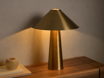 Ombra Table Lamp in Brass (1 of 3)