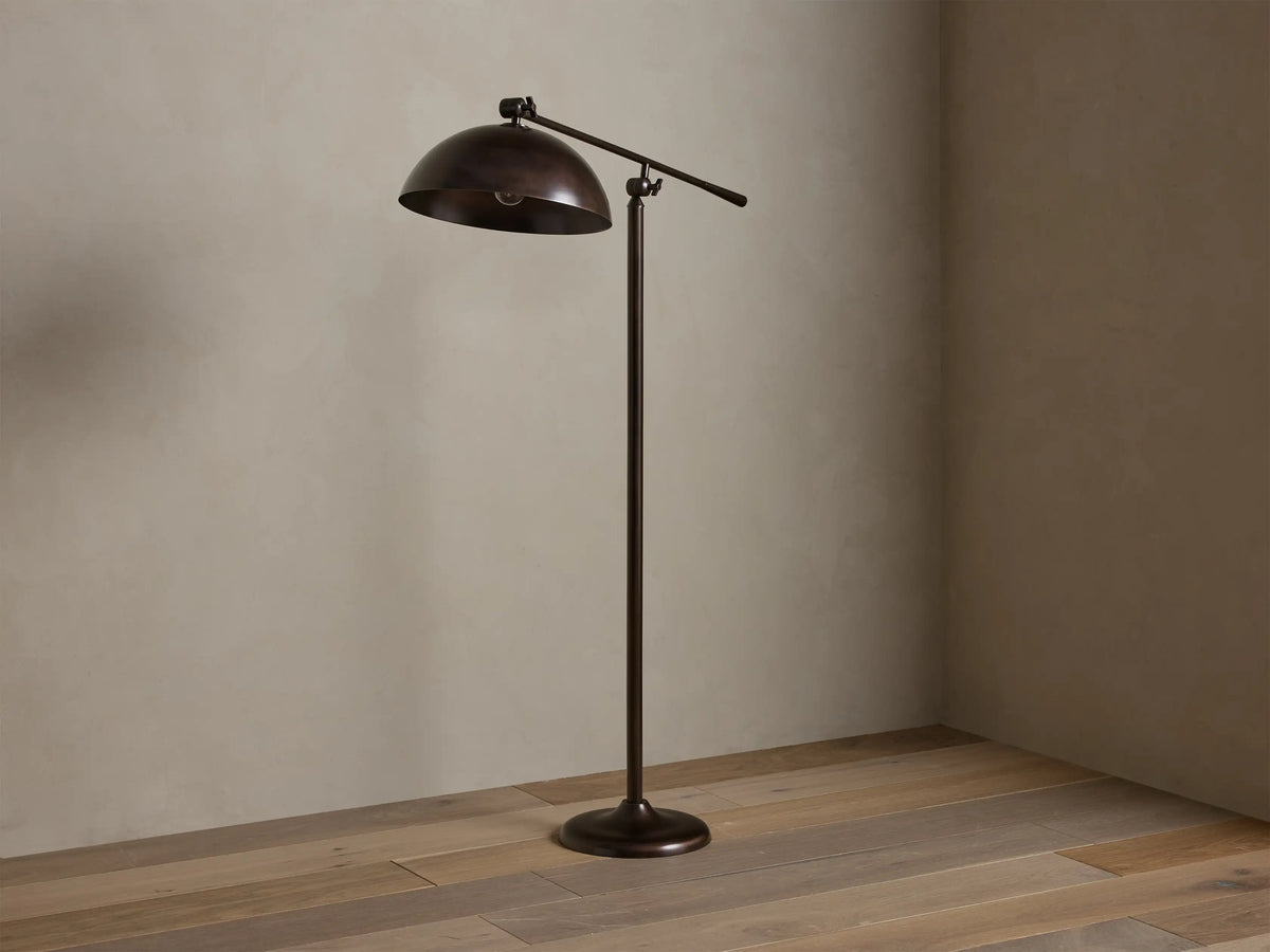 Sigmund Task Floor Lamp in Bronze (2 of 4)