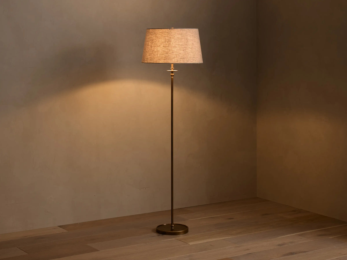 FLAX / ANTIQUE BRASS