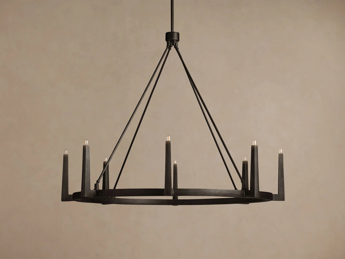 Emmet 54" Round Chandelier in Bronze (1 of 5)