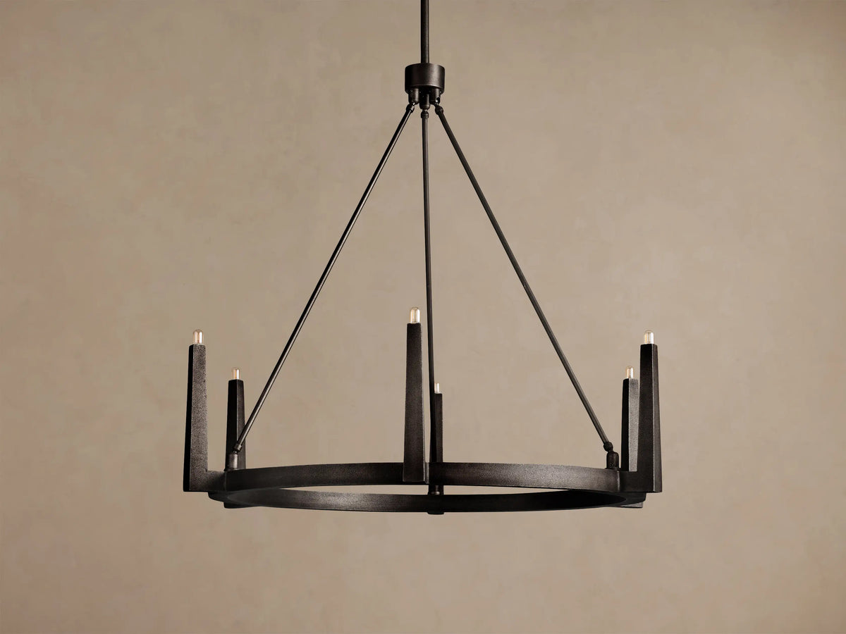 Emmet 42" Round Chandelier in Bronze (1 of 5)