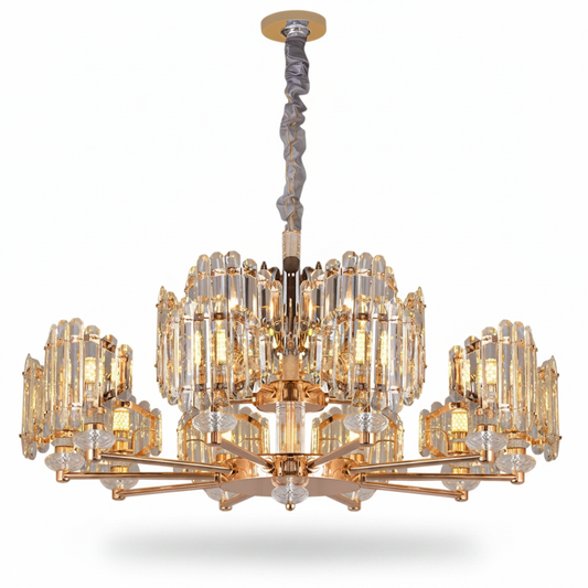 Crystal Pendant Chandelier for Living Room